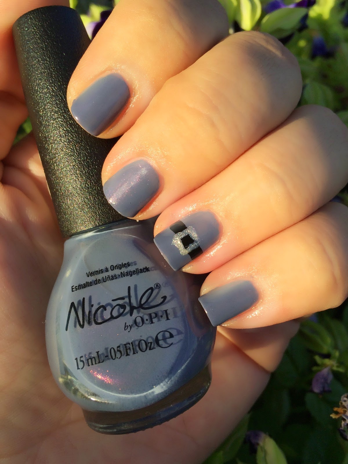 Jessica's Obsessions Witch's Belt Nail Art Design